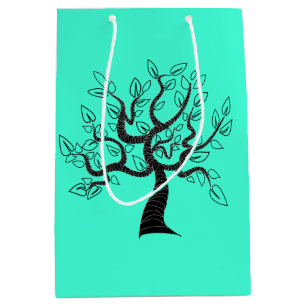 Boom van Life Gift Bag - Aangepaste kleuren Medium Cadeauzakje
