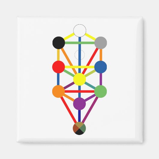 Boom van Life Magnet Magneet (Voorkant)