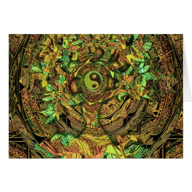 Boom van Life Mandala Dance (Voorkant Horizontaal)