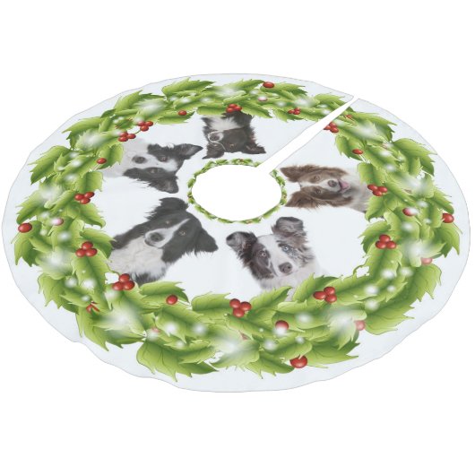 Boom van rand kerstboom rok (Gekanteld)