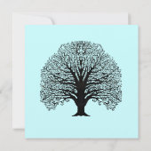 Boom-wervelinnodigingen Kaart (Achterkant)