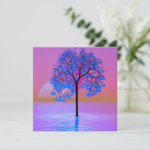 Boom Zonsondergang  Kaart
