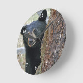 Boom zwart Beer Ronde Klok (Hoek)