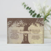 Boomaccommodaties Informatiekaartje (Staand voorkant)