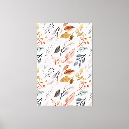 boombladeren canvas afdruk (Voorkant)