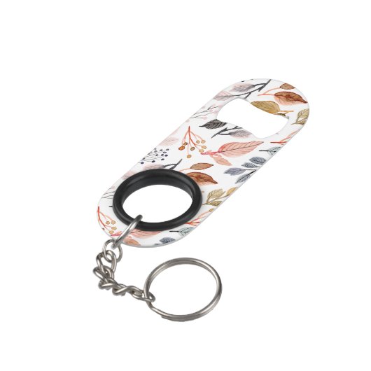 boombladeren mini flessenopener (Achterkant Gekanteld)