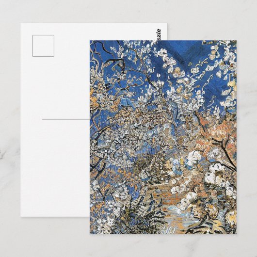 BOOMBLOESEM BRIEFKAART (Voorkant / Achterkant)