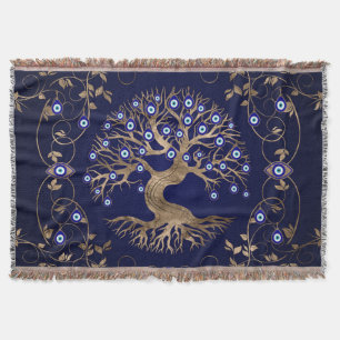 Boomboom van het boze oog deken