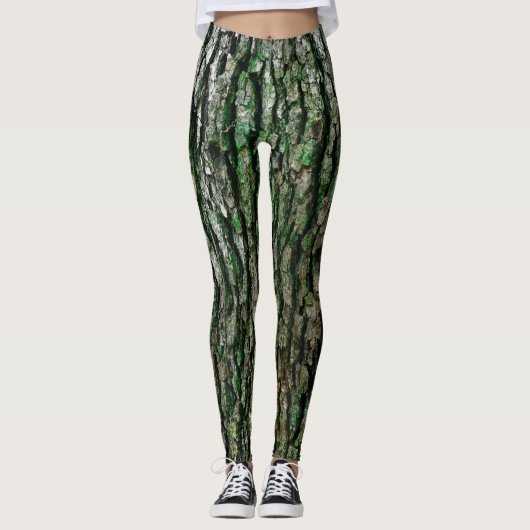 Boomboomstam (houtsschors) leggings (Voorkant)
