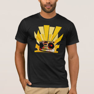 Boombox-afbeelding T-shirt