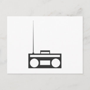 Boombox Briefkaart