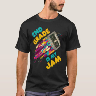  Boombox Cassette Leerkrachten Kinder 2e graad I T-shirt