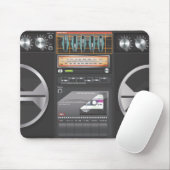 Boombox Ghetto Blaster Muismat (Met muis)