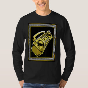 Boombox Ghettoblaster Stereo Hip Hop Drip Urban T-shirt