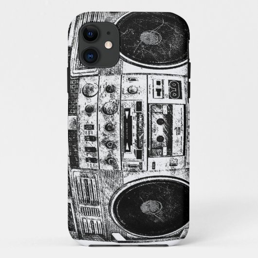 Boombox graffiti Case-Mate iPhone case (Achterkant)
