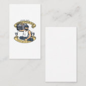 Boombox Hipster Club Visitekaartje (Voorkant / Achterkant)