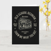 Boombox Kaart (Gele Bloem)