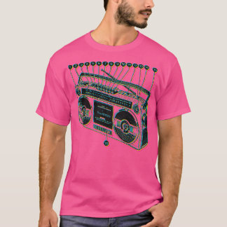 Boombox Old School  Ghetto Blaster T-shirt