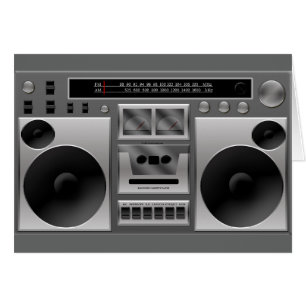 Boombox Radio Grafisch
