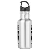 Boombox Radio Grafisch Waterfles (Achterkant)