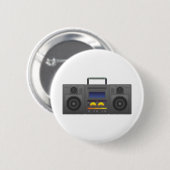 Boombox Ronde Button 5,7 Cm (Voorkant /achterkant)