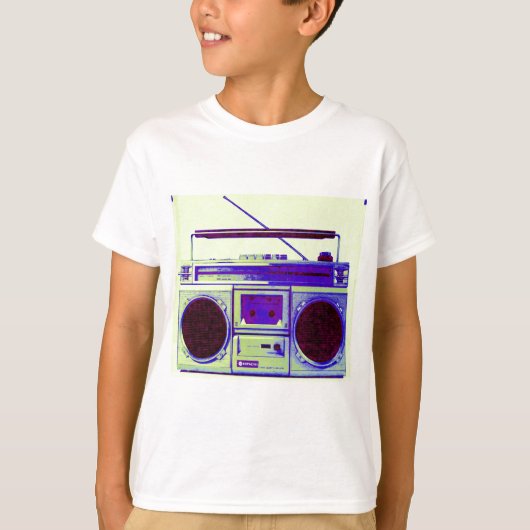 Boombox T-shirt (Voorkant)
