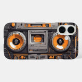Boombox Time Machine coque iphone (Verso (horizontal))