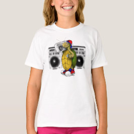 Boombox Turtle T-shirt