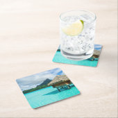 Boombungalow, Bora Bora onderzetter (Insitu)