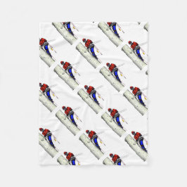 Boomchirurg Arborist op het werk cadeau Chainzaag Fleece Deken