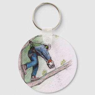 Boomchirurg Sleutelhanger