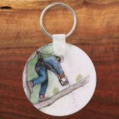 Boomchirurg Sleutelhanger (Voorkant)