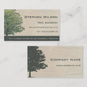 Boomchirurg Visitekaartje (Voorkant / Achterkant)