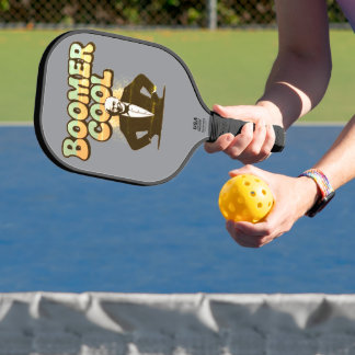 Boomer Cool Pickleball Paddle - Grappige Retro Spo