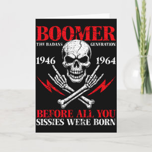 Boomer-generatie slecht voor al jullie slapjanusse kaart