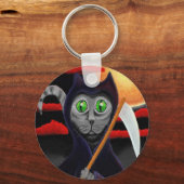 Boomer the Death Cat Sleutelhanger (Voorkant)