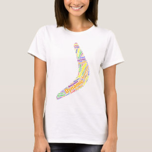 Boomerang Dynamisch, Ongelofelijk, Bewustzijn T-shirt