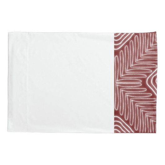 Boomerang Mudcloth Kussensloop (Achterkant)