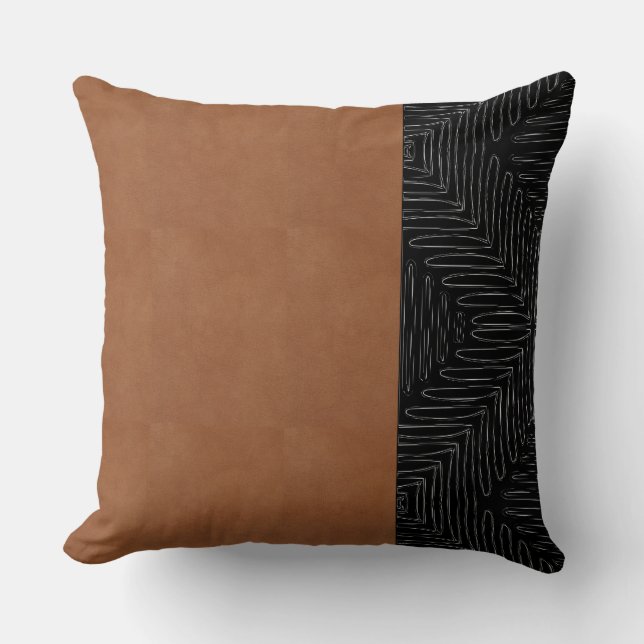 Boomerang Mudcloth Sierkussen (Voorkant)