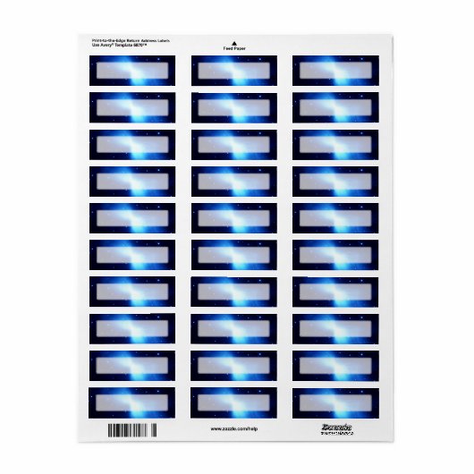 Boomerang Nebula (Hubble Telescope) Etiket (Full Sheet)