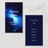 Boomerang Nebula (Hubble Telescope) Visitekaartje (Voorkant / Achterkant)