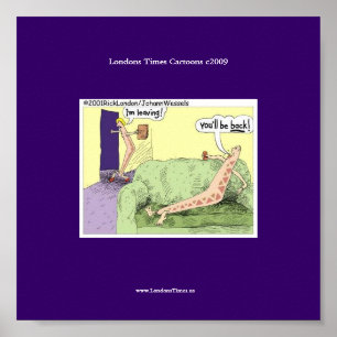 Boomerang Relations Drôle Poster Caricature