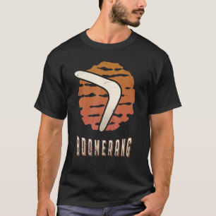 Boomerang  Retro Classic Sunset Sport T-shirt