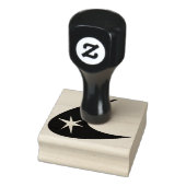 Boomerang & Star Rubberstempel (Stempel)