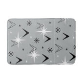  Boomerangs en Stars Grey uit de jaren vijftig Badmat (Voorkant)