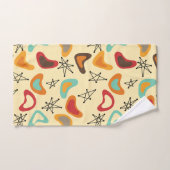 Boomerangs et étoiles (Serviette à main)