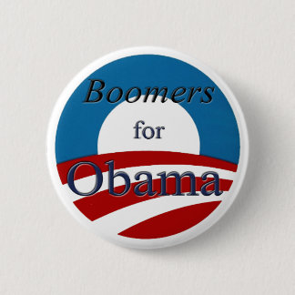Boomers voor Obama - Button