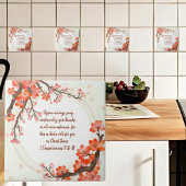 boomgaard bloom branches tegeltje