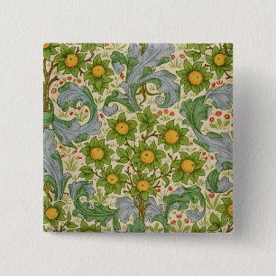 Boomgaard, Dearle, 1899 Vierkante Button 5,1 Cm