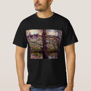 Boomgaard in bloei, Arles door Vincent van Gogh T-shirt
